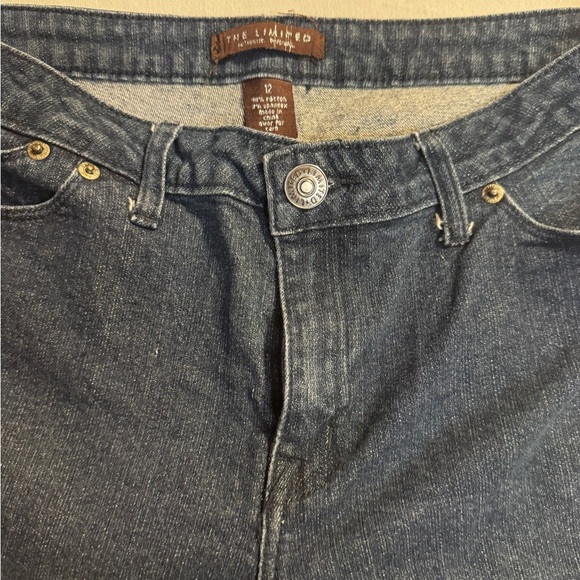 The Limited Women Size 12 Classic Blue Denim Jeans - Picture 2 of 5